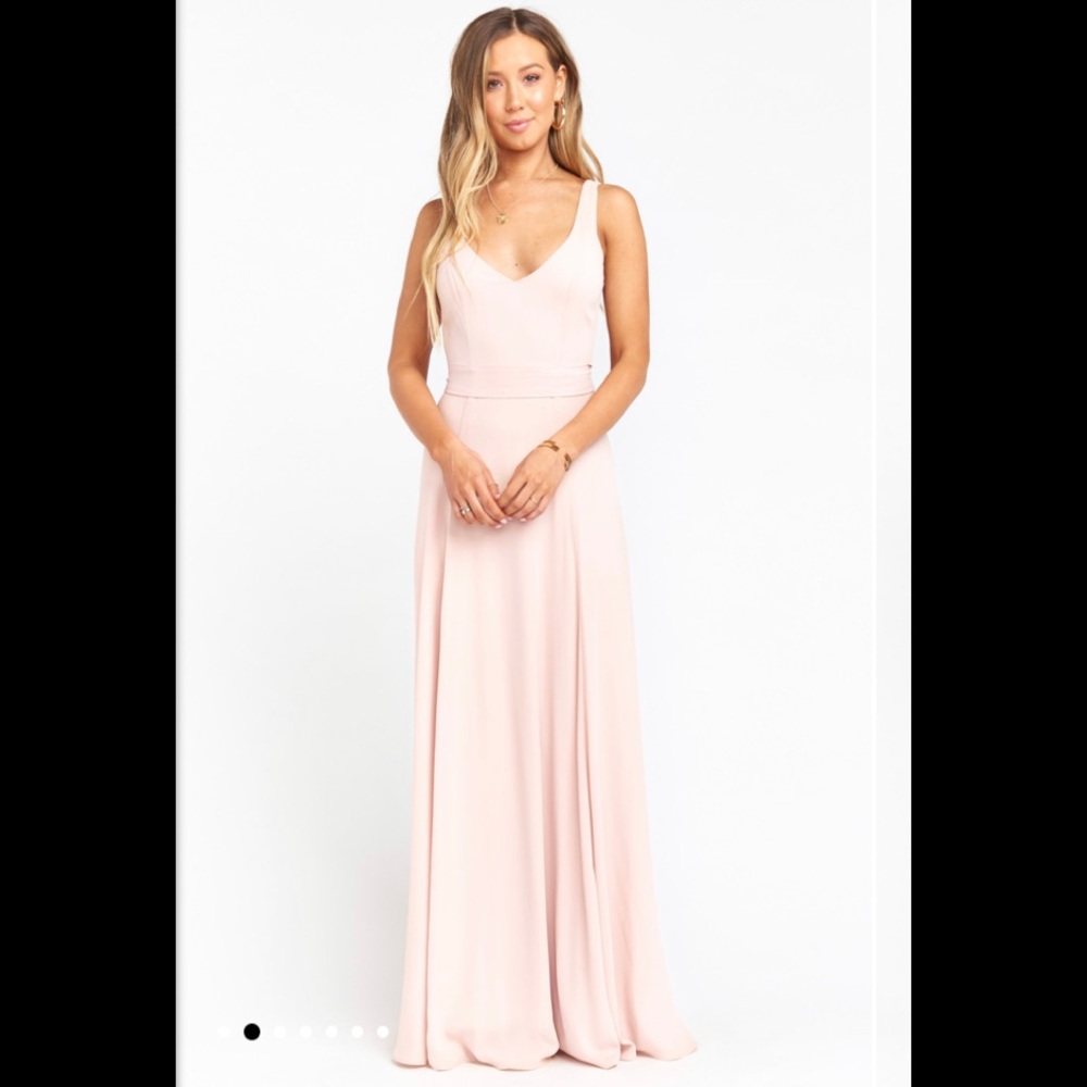 Show me your mumu Jenn bridesmaid dress